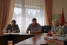 Сергей Гриднев на встрече по вопросам образования в администрации Ивантеевки