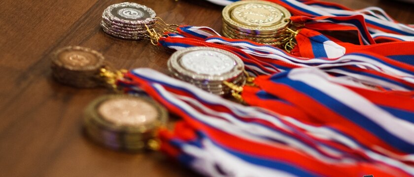 Золотые, серебряные и бронзовые медали, Студенческий чемпионат России по интеллектуальным играм 