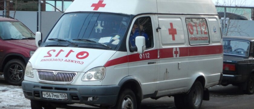 Машина "скорой помощи", служба спасения 112, Ивантеевка, Московская область