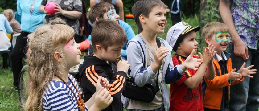 Дети хлопают в ладоши, Ивантеевка, Московская область 