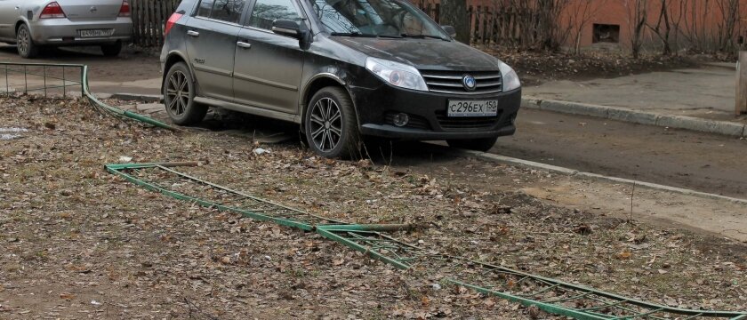 Припаркованный автомобиль, Ивантеевка, Московская область 