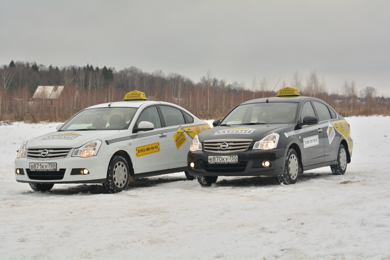 Автомобили Nissan, такси "Олимп" в Ивантеевке, Подмосковье