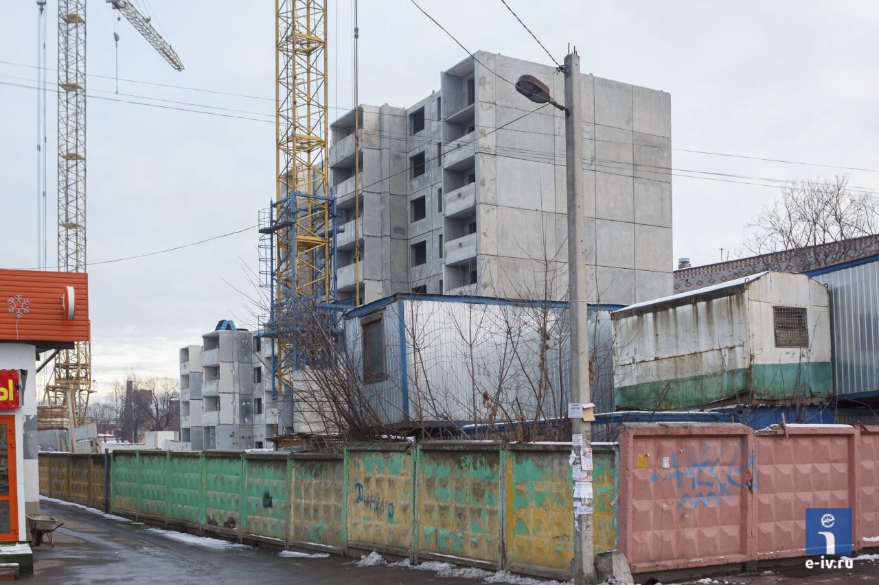 Строительство многоэтажного жилого дома, Ивантеевка, Московская область 