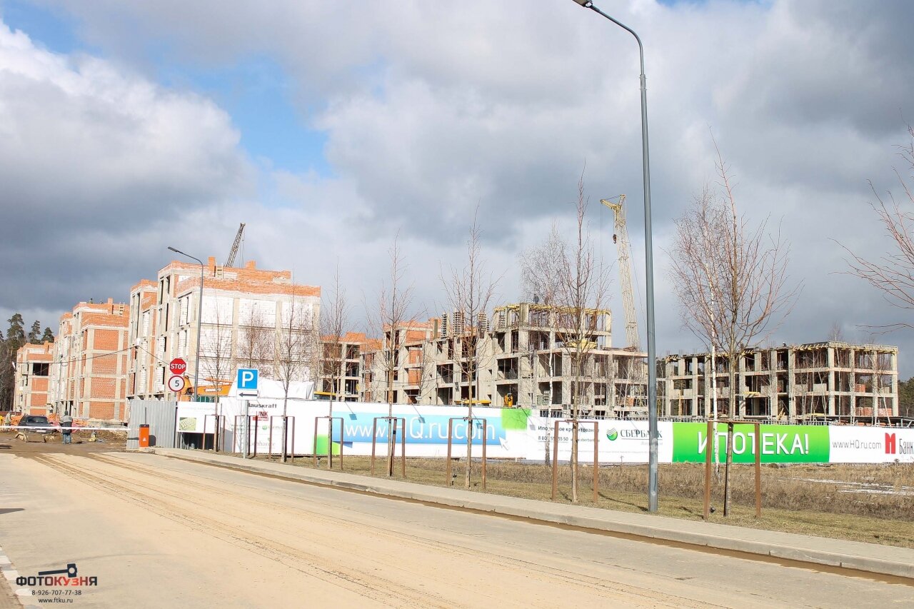 Строительство жилого комплекса, Ивантеевка, Московская область 