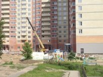 Строительство детской площадки на Фабричном, Ивантеевка