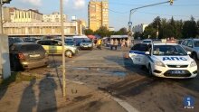 Полиция на месте ДТП 21 августа 2016 в Ивантеевке